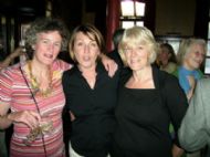 Morag (soon 50!), Karen and Ann